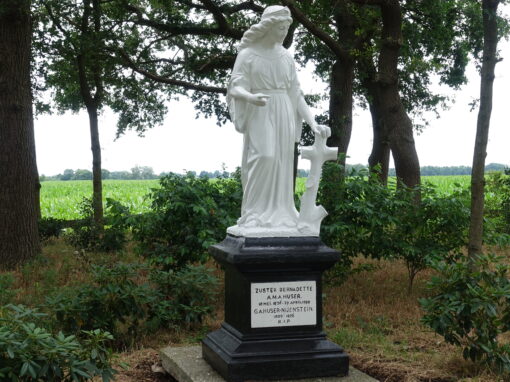 Infoborden plaatsen : begraafplaats 1825                              te Nieuw-Schoonebeek Augustus 2022.