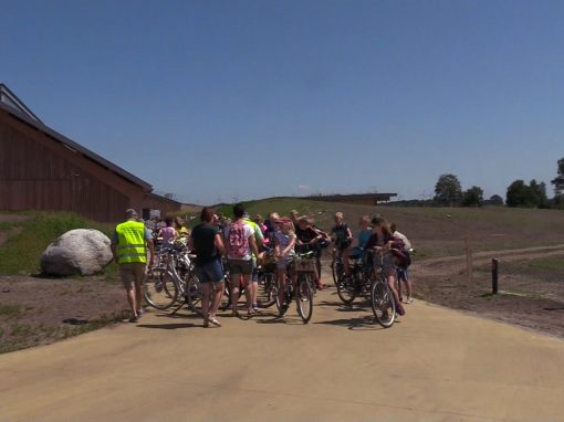 Fietstocht groep 7/8 van de GM School i.s.m.de Hist,Ver,Nei-Schoonebeek op Vrijdag 6 Juli 2018